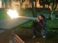 Villa di Sapri... Fiamme.