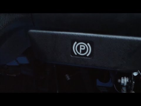 how to adjust handbrake on mercedes c class
