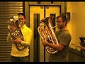 Tetris Theme on euphoniums in Birmingham - may 2007