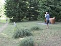 Disc Golf Throw Across Timothy Lake