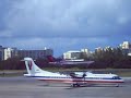 San Juan Int airport landing 727-100 TRUMP\