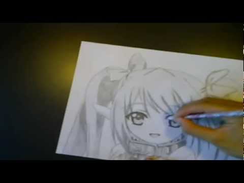 how to draw ikaros chibi