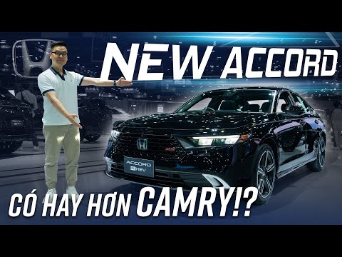 Xem Honda Accord MỚI: ~1.2 tỷ, công nghệ vượt trội, hoàn thiện cao cấp, có hơn Camry!?