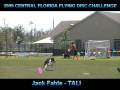 2009 Central Florida Flying Disc Challenge Jack Fahle - TALI -- Frisbee dog