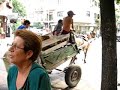 Cartoneros a caballo en Buenos Aires