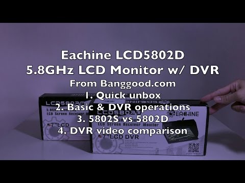 Eachine LCD5802D Review