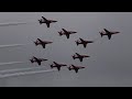 Red Arrows at British Grand Prix 2008