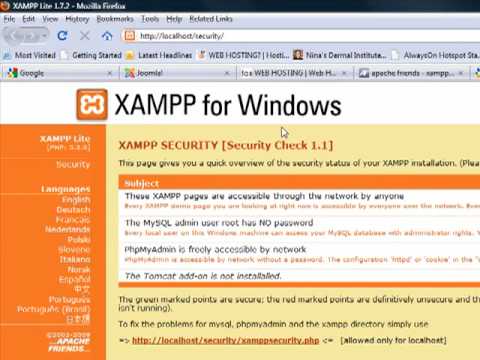 how to install wordpress on windows xp