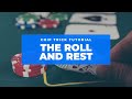 poker Chip Tricks - Tutorial 5 - Thr Roll & Rest