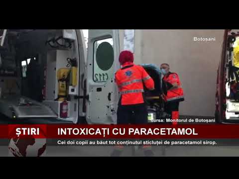Copii intoxicați cu paracetamol sirop, la Botoșani