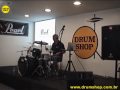 Andr� Jung e Pearl juntos na Drum Shop