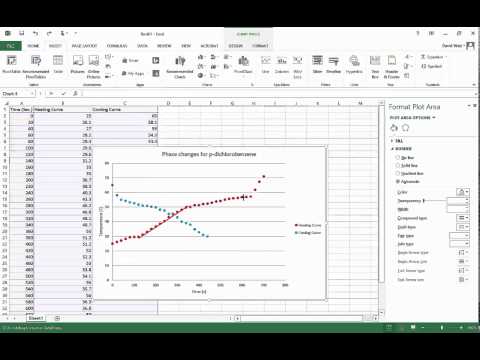 how to graph a cooling curve