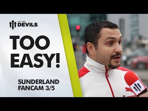 Too Easy! | Manchester United 0-1 Sunderland | FANCAM