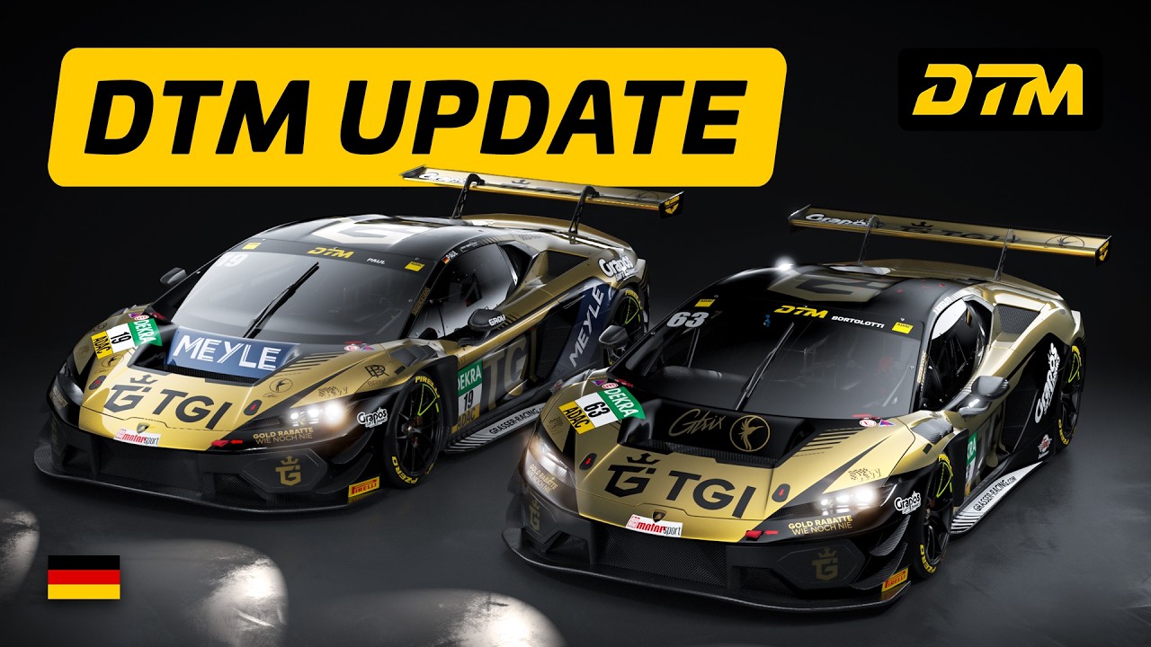 DTM Update: Manthey-Kader steht & neues TGI Team by GRT 🚀