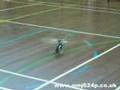 RC Helicopter Walkera 36 Flying in Marriotts School Gym