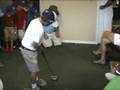 Karl Age 6 in a fun putting competition