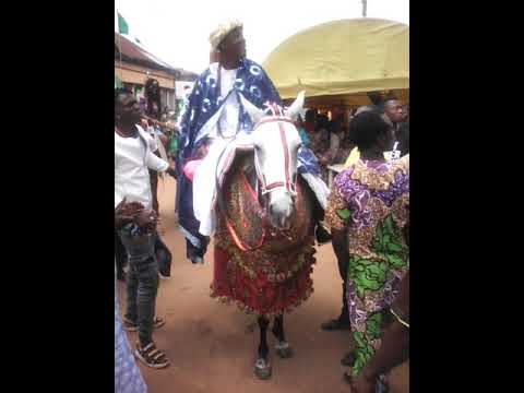 Ojude Oba 2017 (Ismail Kayode Towolawi). The best horse rider in Ijebu Land.