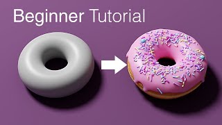 Blender 28 Beginner Tutorial - Part 1