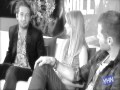the lovely emma roberts and michael angarano pay a visit to the young hollywood studio after crossing paths alongside freddie highmore in 'the art of getting...