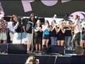 Jessica Ketola with Police at July 12th Gorge Sound Check