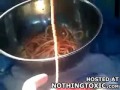 Sorpresa dentro de intestinos
