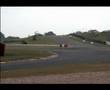 UK BMW production racing incidents at Oulton park