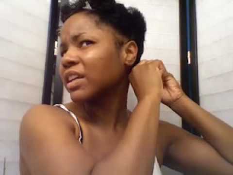 This video documents my first attempt at roller setting my naturally curly 