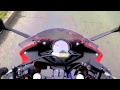 Honda CBR125 2011 model short ride