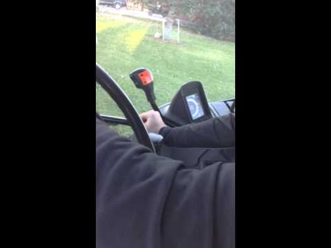 how to drive a new holland tractor