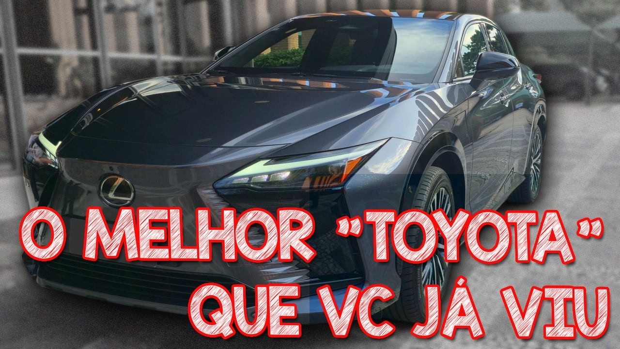 O MELHOR TOYOTA QUE VC JÁ VIU - Avaliação LEXUS RZ500e