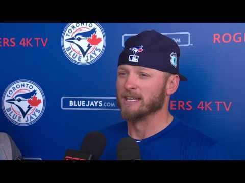 Video: Donaldson talks about his calf-strain and his timeline to return