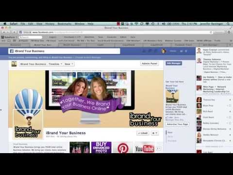 how to set up a business facebook page