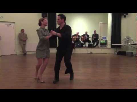 Edinburgh Balboa Weekend 2013 - Mickey Fortanasce & Kelly Arsenault performance
