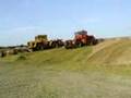 Kirovets on silage