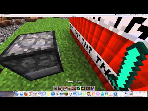 how to blow up tnt in minecraft creative