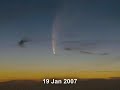 Comet McNaught Wellington NZ