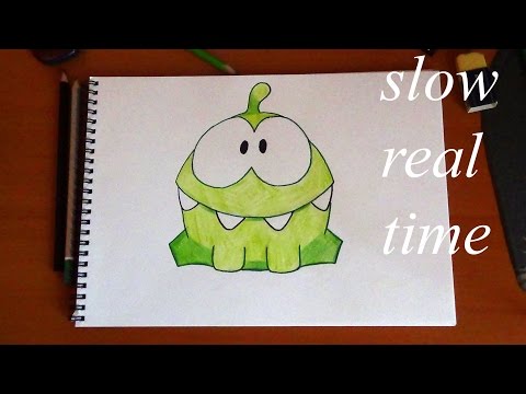 how to paint om nom