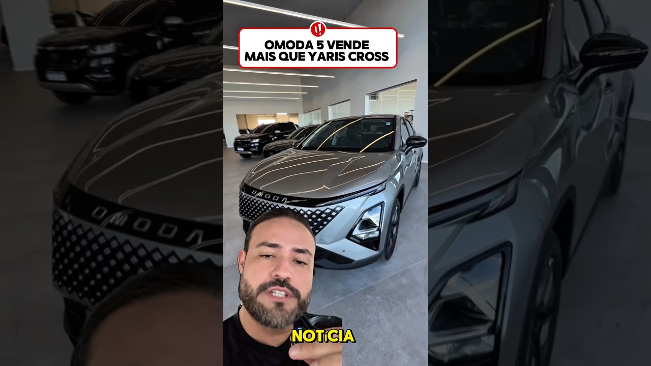 OMODA 5 VENDE MAIS QUE YARIS CROSS 🤯🚨 #omoda #omoda5 #yariscross #toyota