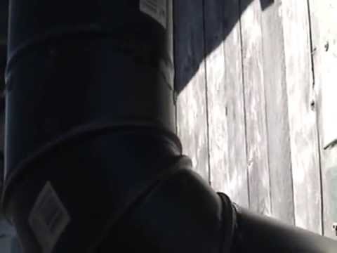 how to snap black stove pipe together