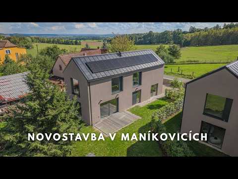 Video Novostavba rodinného domu v Maníkovicích na pozemku 1080 m2