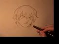 how to draw an angry young man manga style  pt 1 