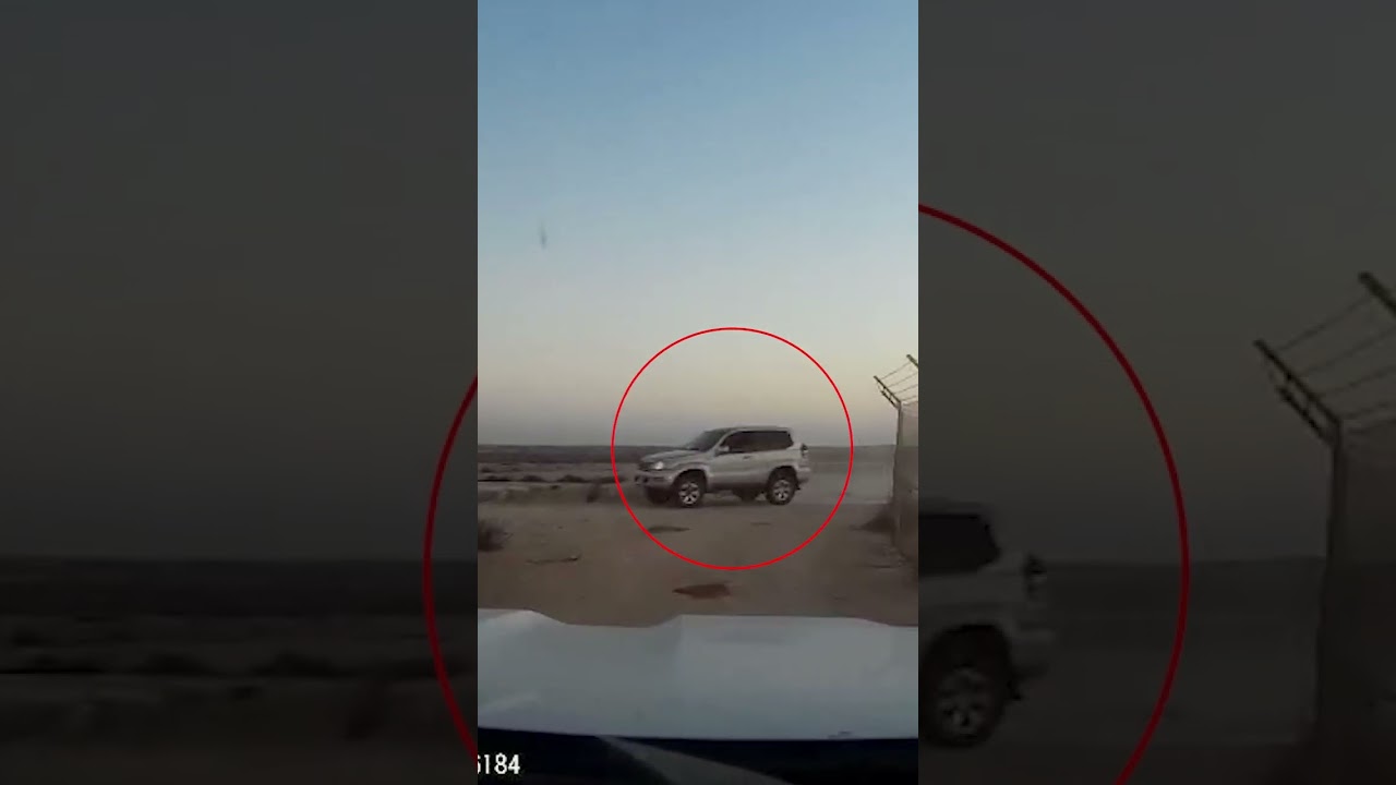 מרדף ומעצר נהג שביצע עבירות תנועה בנגב