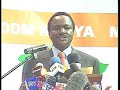Kalonzo on the Constitution