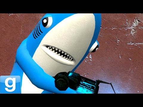 LEFT SHARK!! Gmod Funny Meme Mod (Garry's Mod)