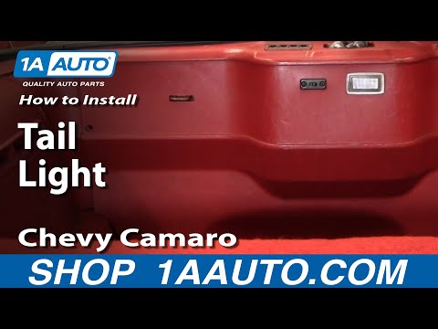 How To Install Replace taillight Chevy Camaro IROC-Z 82-92 1AAuto.com