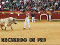 despedida de Pedro Imaz en la plaza de castellon.