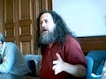 Richard Stallman, 6 septembre 2006, Ecole des Mines de Paris