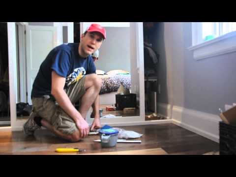 how to patch trim nail holes