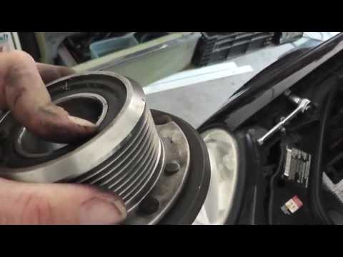 How To Replace AMG Supercharger Bearing E55 SL55 CLS55 – Stop The Engine Noise !!