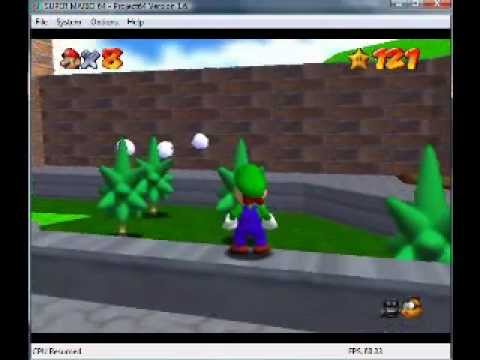 how to get luigi in super mario 64